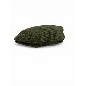 Mucros Weavers Trinity Cap 100% wool forest green men’s large